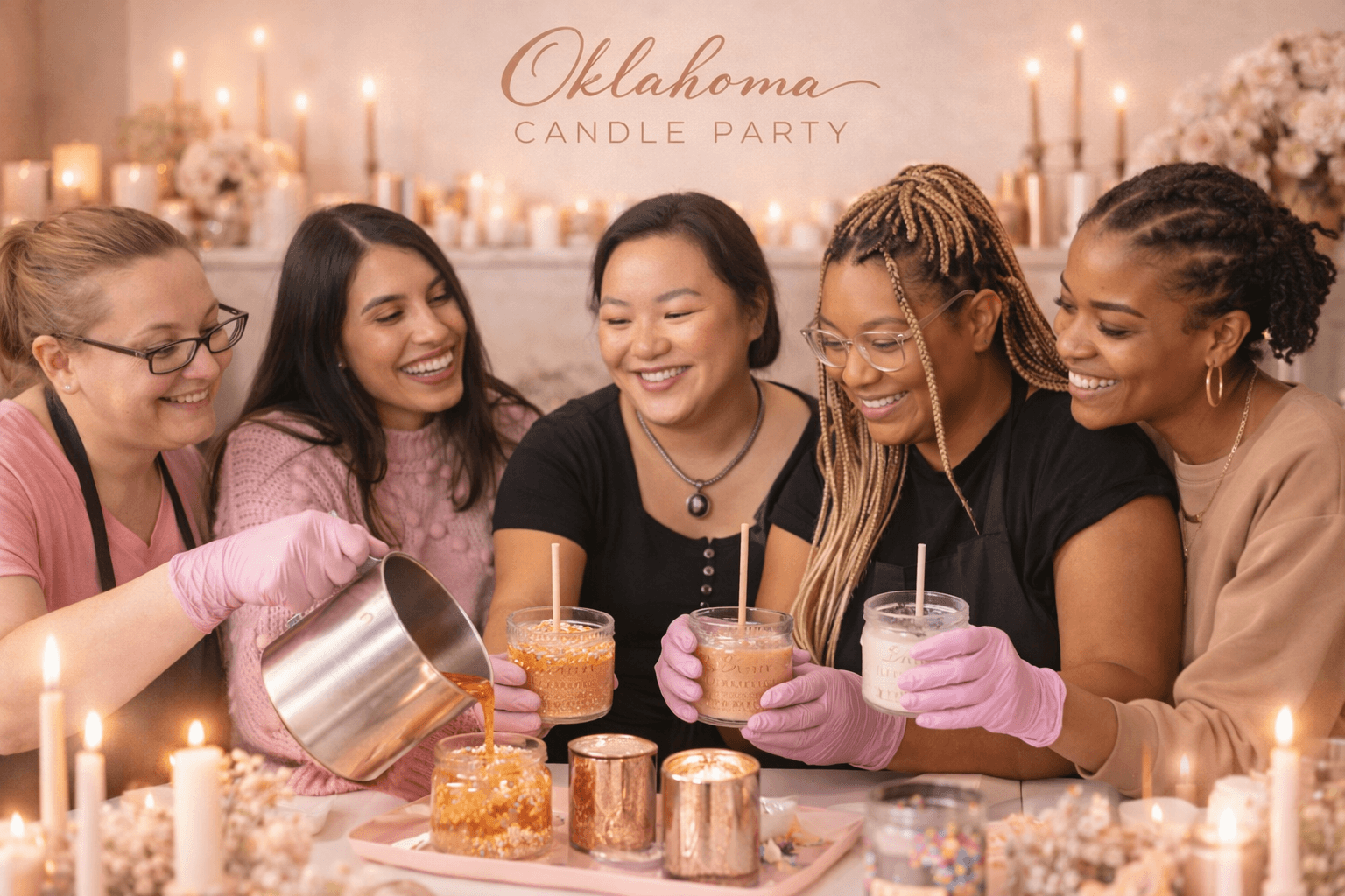 Luxury Candle Pouring Event